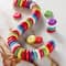 12 Pack: Colorful Howlite Stone Rondelle Beads, 11mm by Bead Landing™